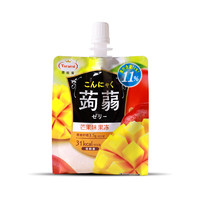 日本Tarami塔啦蜜 蒟蒻魔芋芒果味果冻布丁低卡零食 150g