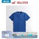Hollister2021夏季新品潮流基本款修身圆领 T 恤 男 308304-1