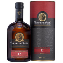 Bunnahabhain 布纳哈本 12年单一麦芽苏格兰威士忌 46.3%Vol 700ml