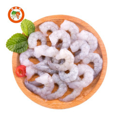 首食惠 鲜冻白虾仁(大号) 1kg