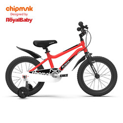 RoyalBaby/优贝  儿童自行车3-9岁童车 红色 16寸
