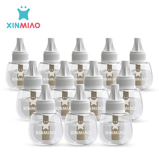 PLUS会员：Xinmiao 新妙 婴儿电蚊香液 45ml×12瓶补充装无香型  +凑单品