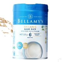 天猫U先：Bellamy’s 贝拉米 高铁有机米粉 225g