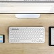 罗技（Logitech）K380无线蓝牙键盘苹果手机ipad平板电脑mac薄款迷你键盘鼠标套装 k380黑色+pebble黑色