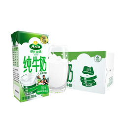 Arla 爱氏晨曦 全脂纯牛奶 200ml*24盒  +凑单品