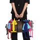 Louis Vuitton路易威登男包2021春夏系列KEEPALL 50 旅行袋取材帆布和哑光皮革饰边钩针卡通玩偶M45631