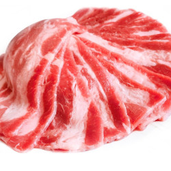 艾克拜尔 厚切雪花肥牛片 火锅食材 调理牛肉生鲜 1000g*2袋