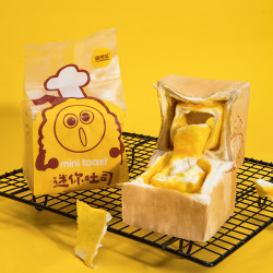 甜苦瓜 咸蛋黄纯奶手撕面包 90g