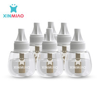 新妙（Xinmiao）驱蚊 蚊香液 婴儿 电蚊香 45ml×6瓶补充液（180晚） 驱蚊液 电蚊香液 无香型