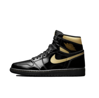 AIR JORDAN 正代系列 Air Jordan 1 Retro High Og 男子篮球鞋 555088-032 黑金 42.5