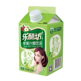 乐醋坊 苹果汁醋饮品 500ml*8盒