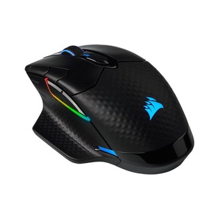 USCORSAIR 美商海盗船 DARK CORE RGB PRO SE 2.4G蓝牙 SLIPSTREAM 无线鼠标 18000DPI RGB 黑色