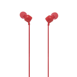JBL 杰宝 TUNE 110 入耳式耳塞式有线耳机 红色