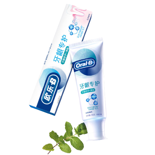 欧乐boralb牙龈专护持续牙龈修护清新牙膏200g