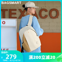 BAGSMART bagsmartUP系列潮流双肩包休闲旅行包情侣背包简约通勤电脑背包
