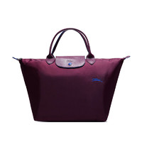 LONGCHAMP 珑骧 Le Pliage系列 女士短柄可折叠手提饺子包 1623 619 P22 紫红色 中号