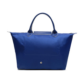 LONGCHAMP 珑骧 Le Pliage Club系列 女士手提包中号 L1623619P24 深蓝色