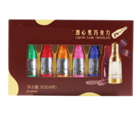 laochui 老炊 酒心黑巧克力 38g 6枚 礼盒装