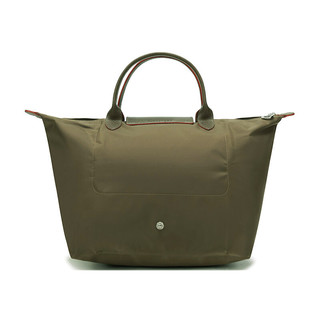 LONGCHAMP 珑骧 Le Pliage Club系列 女士手提包中号 L1623619A23 墨绿色