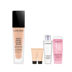 LANCOME 兰蔻 新持妆清透粉底液PO-01色 30ml （赠奇迹薄纱粉底液 5ml*2+精华水50ml+粉水50ml）