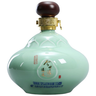 今世缘 缘道 52%vol 幽雅醇厚型白酒 1500ml*2瓶 双支装