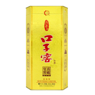 口子窖 真藏实窑 六年型 46%vol 兼香型白酒 450ml 单瓶装