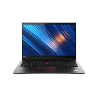 ThinkPad 思考本 T14 2020款 酷睿版 14.0英寸 轻薄本 黑色(酷睿i7-10510U、MX330、16GB、2TB SSD、4K、06CD)