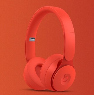 Beats Solo Pro 耳罩式头戴式无线蓝牙降噪耳机 红色