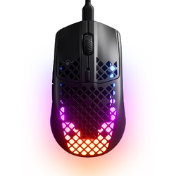 Steelseries 賽睿 Aerox 3 有線鼠標 8500DPI RGB 黑色