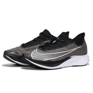 NIKE 耐克 Zoom Fly 3 男子跑鞋 AT8240-007 黑/白色/荧光黄 40.5