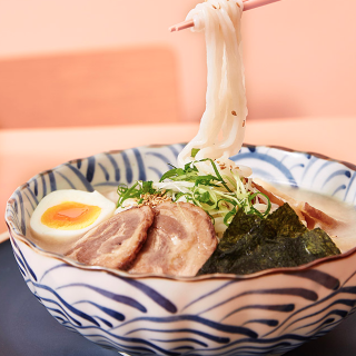 keep 3秒即食 日式豚骨魔芋乌冬面 350g*3桶