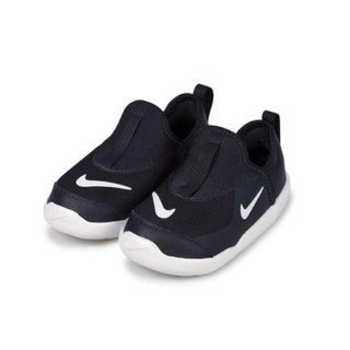 NIKE 耐克 LIL' SWOOSH (TD）儿童休闲运动鞋 黑/白 21