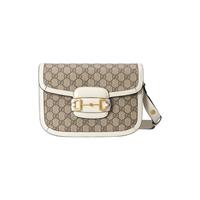 GUCCI 古驰 马衔扣1955系列 女士小号肩背包 602204 92TCG 9761 白色