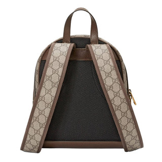 GUCCI 古驰 OPHIDIA系列 女士帆布双肩包 547965 9U8BT 8994 米色/乌木色 小号