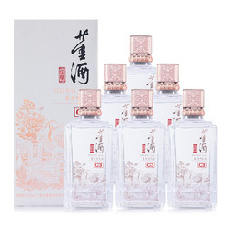 董酒 窖藏系列 窖藏C3 董酱兼香型白酒 50度 500ml*6整箱 年货送礼