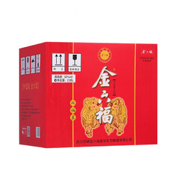 金六福 双福星 浓香型白酒 50度 475mL*6瓶 整箱装