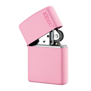 ZIPPO 之宝 238ZL 粉红哑漆彩印打火机