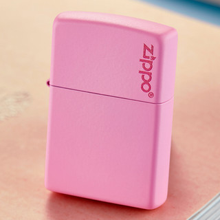 ZIPPO 之宝 238ZL 粉红哑漆彩印打火机