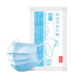 ZHENDE 振德 一次性医用外科口罩 灭菌型 10只装