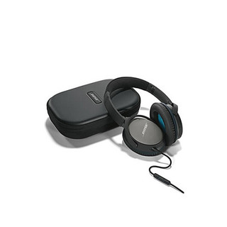 BOSE 博士 QuietComfort 25 苹果版 耳罩式头戴式有线耳机 黑色 Lightning