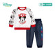 Disney 迪士尼 男童米奇长袖长裤套装