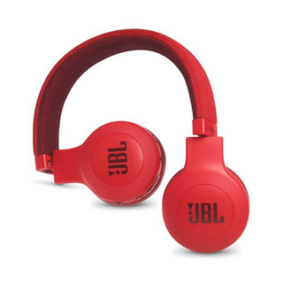 JBL 杰宝 E45BT 耳罩式头戴式主动降噪蓝牙耳机 红色