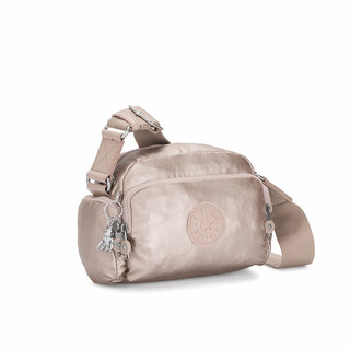 Kipling 凯浦林 JENERA系列 女士手提斜挎包 KI6497 金属发光银 mini