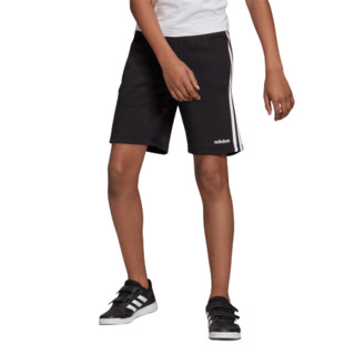 adidas 阿迪达斯 YB E 3S KN SH 男童运动短裤 黑/白色 116cm