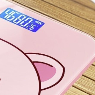 BENBO 本博 AM-017-cd-PPZ 电子秤 粉色 PP猪