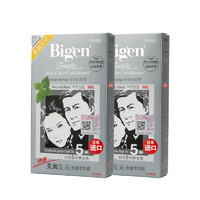 Bigen 美源 发采快速黑发霜 #881天然黑色 80g*2