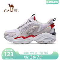 CAMEL 骆驼 骆驼女士运动鞋2020秋季新款厚底ins超火潮老爹鞋舒适透气休闲鞋