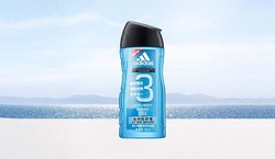 adidas 阿迪达斯 阿迪达斯男士功能型香波沐浴露250ml 温和清洁补水保湿