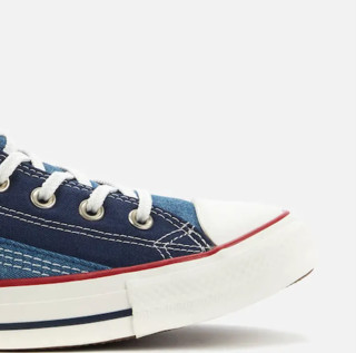 CONVERSE 匡威 Chuck Taylor All Star Indigo Boro 男子运动帆布鞋 163965C 午夜海军 42.5