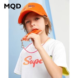 MQD 马骑顿 儿童短袖T恤 活力橙     